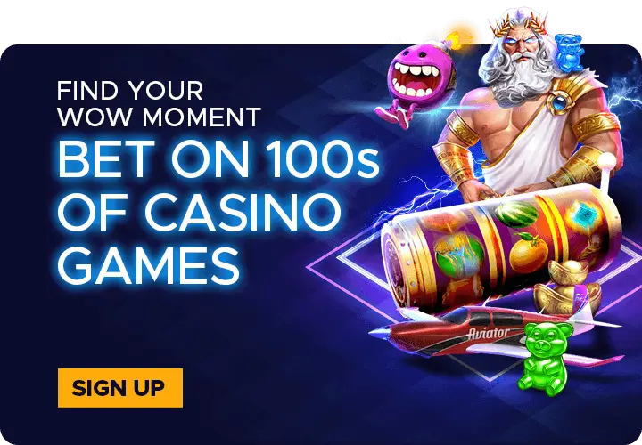 Play 100's of games at Jackpot City